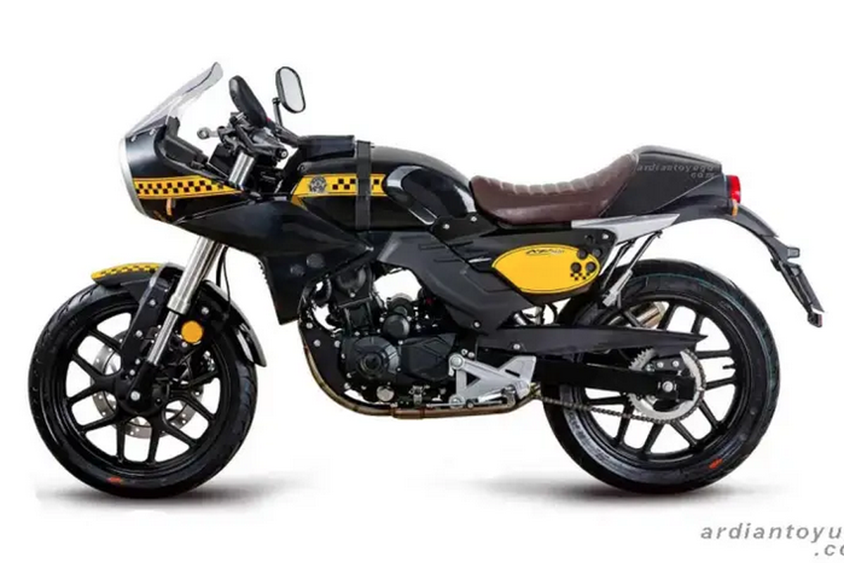 Pabrikan sepeda motor asal China, Lifan, resmi melansir Lifan KPM 150 Cafe Racer.