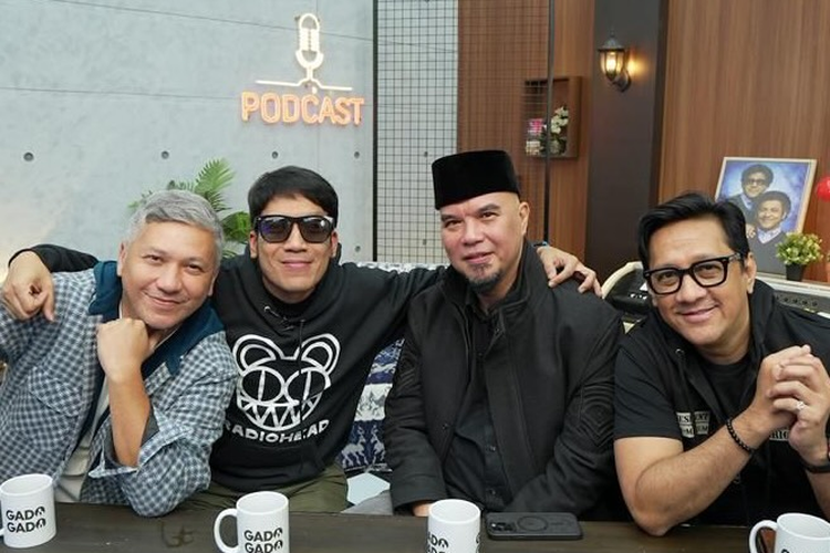 Seloroh Ahmad Dhani Selalu Menolak Diajak Nongkrong Desta, Gading Marten, dan Andre Taulany