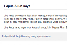 3 Langkah Mudah Menghapus Akun Facebook 