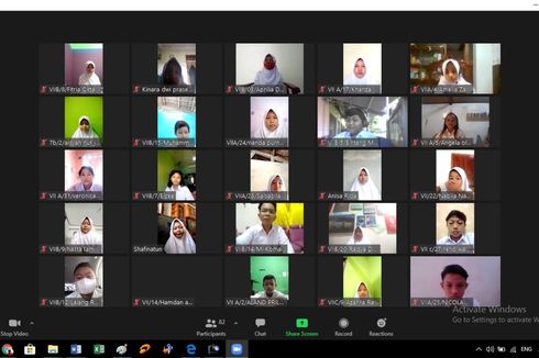 MPLS di SMPN 1 Pandak Bantul Maksimalkan WA, Blog hingga Zoom