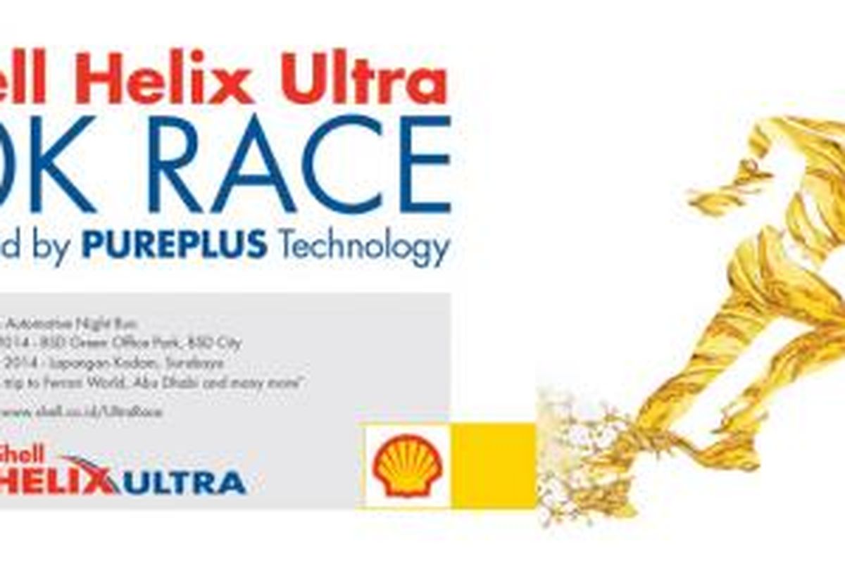 Shell mengajak warga Jakarta dan sekitarnya mengetahui kelebihan pelumas Shell Helix Ultra dalam kemasan olahraga.