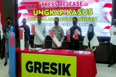 Bongkar Penjualan Tabung Oksigen di Atas HET, Kapolres Gresik: Rakyat Sedang Susah, Jangan Ambil Untung Pribadi