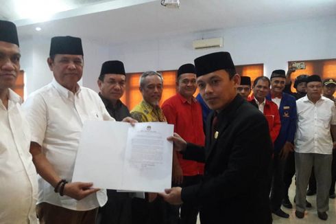 KPU Luwu Tetapkan Basmin-SBJ Pemenang Pilkada 2018