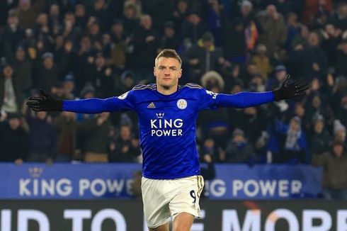 Daftar Top Skor Liga Inggris, Jamie Vardy Kokoh di Puncak