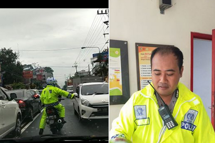 Viral Polisi Di Jogja Buka Jalan Dan Kawal Mobil Ojek Online