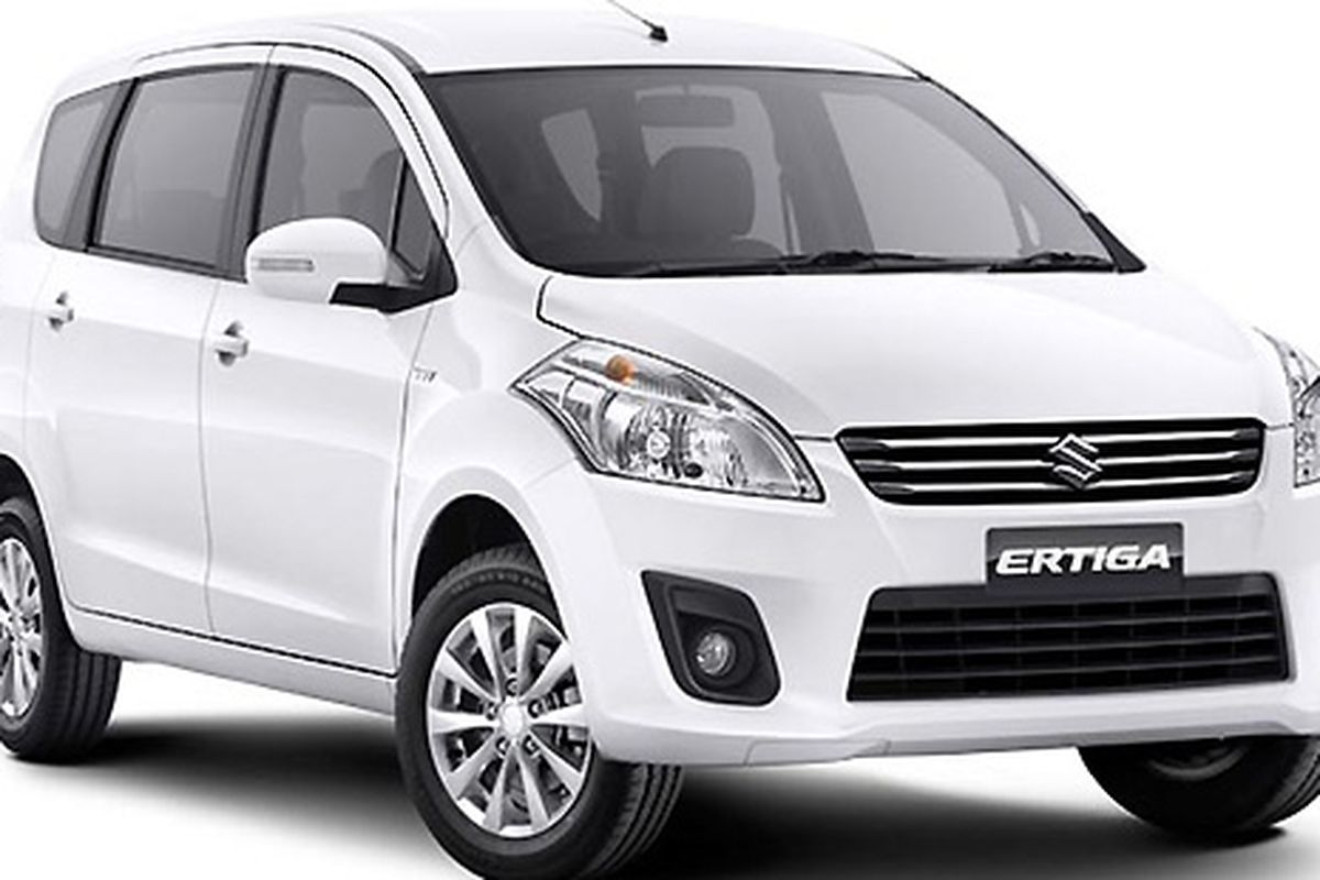 Maruti Suzuki Ertiga dengan gril krom seperti versi Indonesia