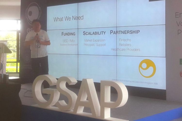 Global Startup Acceleration Program (GSAP), Jumat (27/7/2018).
