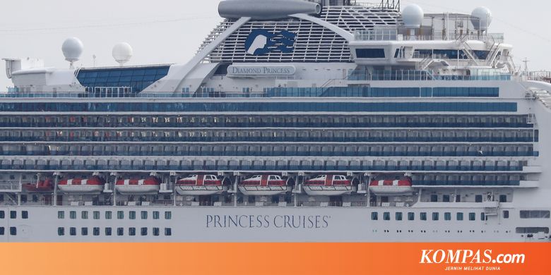 Karantina Kapal Diamond Princess Usai, 542 Orang Termasuk 4 WNI Positif Virus Corona