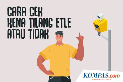 INFOGRAFIK: Cara Cek Kena Tilang Elektronik ETLE atau Tidak