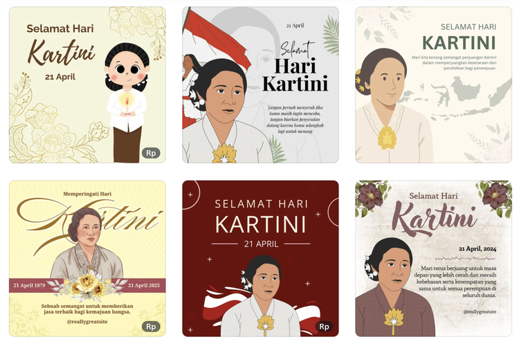 50 Link Download Poster Hari Kartini 2026 Keren dan Gratis, Bisa Diedit Sendiri