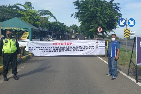 Arus Balik Padat, Jasa Marga Tutup Rest Area Arah Jakarta