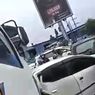 Kejadian Lagi, Truk Seruduk Tiga Mobil di Bandar Lampung