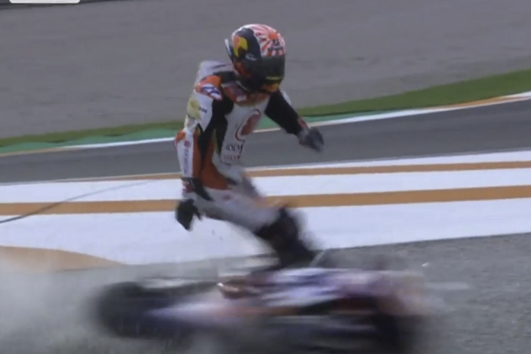 Johann Zarco di MotoGP Valencia, Minggu (17/11/2019)