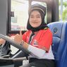 Cerita Driver Perempuan Pertama Bus Trans Banyumas, Pernah Jadi Karyawan Pabrik, Kini Kerja Sambil Kuliah
