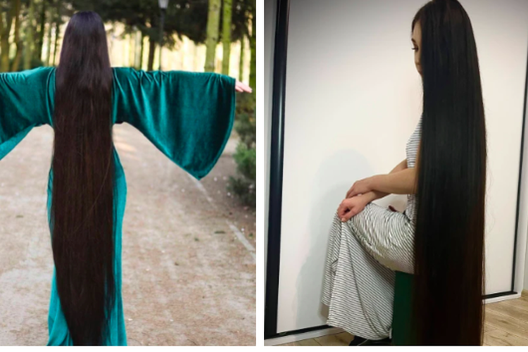 Karolina pemilik rambut panjang