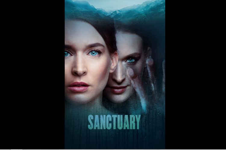 Josefin Asplund dalam serial thriller Sanctuary (2019).