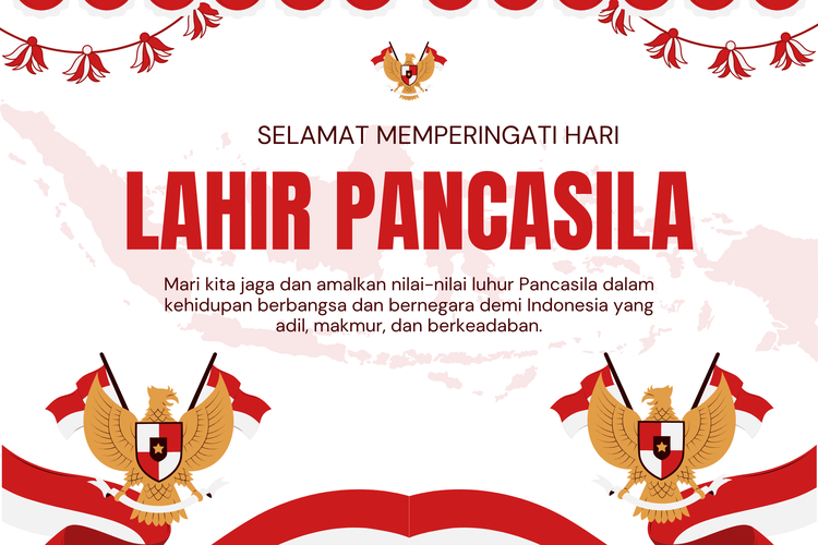 100 Ucapan Hari Lahir Pancasila 1 Juni untuk Caption di Media Sosial