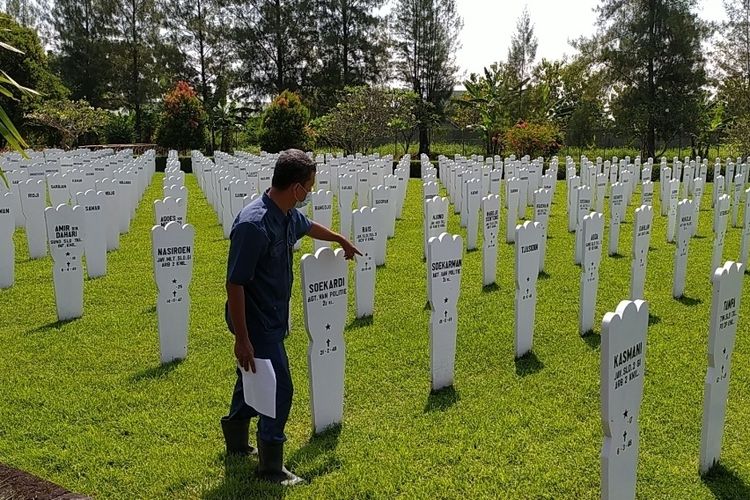 Makam tentara kerajaan Belanda di Kota Semarang,Jawa Tengah. Sabtu (4/6/2022)