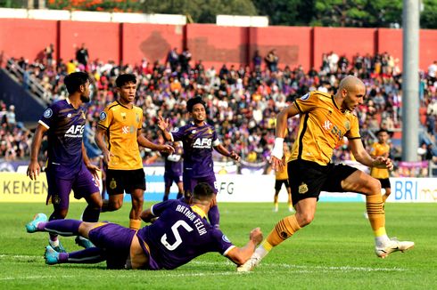 Hasil Persik Vs Bhayangkara FC 1-1: Jersey Ezzejjari Sobek, Gawang Mantan Dirobek