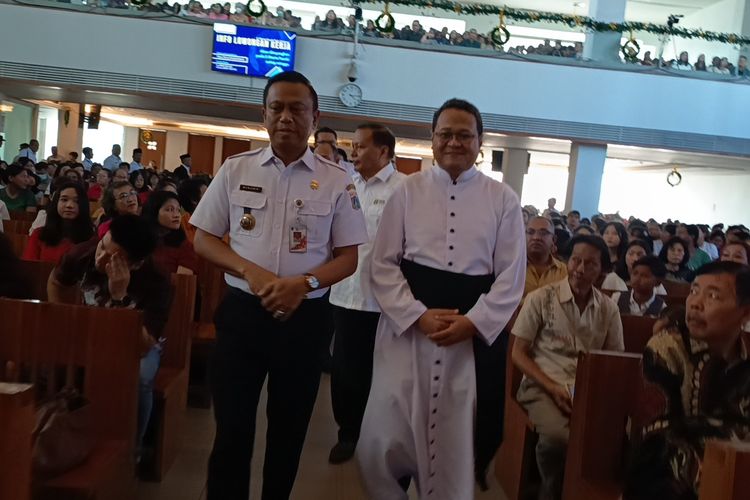 Wali Kota Jaktim Ajak Jemaat Berdoa agar Jakarta Terhindar dari Bencana