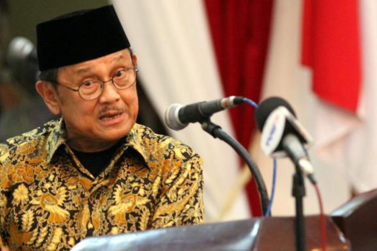 Mantan Presiden RI BJ Habibie.