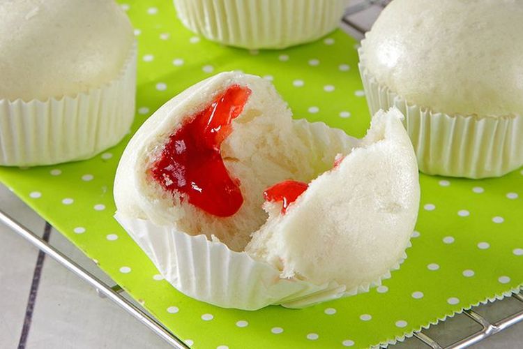 Resep Roti Kukus Sederhana Isi Selai, Camilan Manis nan Empuk