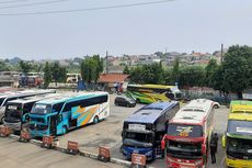 Penumpang Terminal Kampung Rambutan Melonjak dalam 4 Hari Terakhir