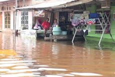 Sungai Siak Meluap, Ratusan Rumah di Pekanbaru Terendam Banjir