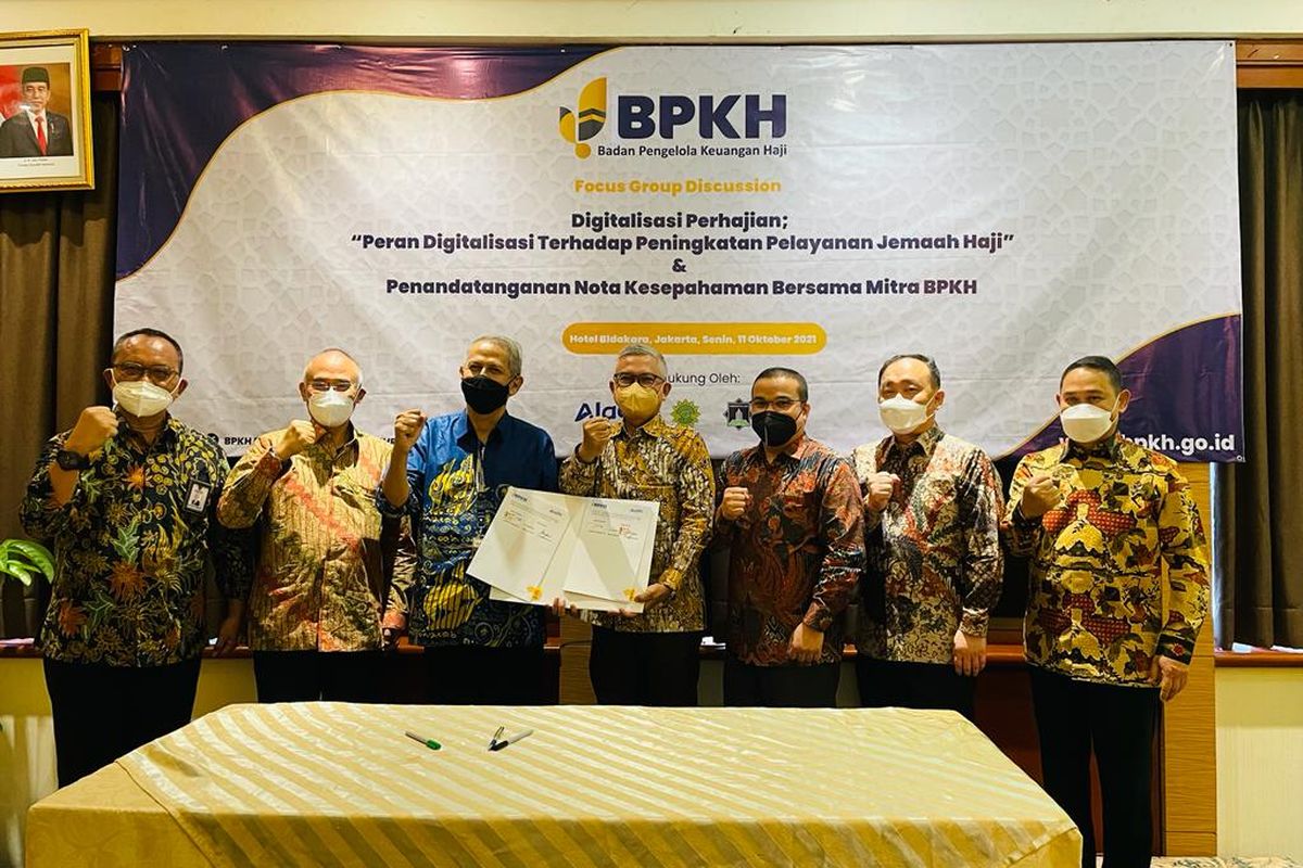 Bank Aladin Tandatangani Nota Kesepahaman dengan BPKH