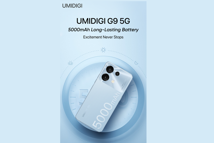 Umidigi G9 5G membawa spesifikasi yang mumpuni di segmen harga 99,99 dollar AS (setara Rp 1,6 juta)