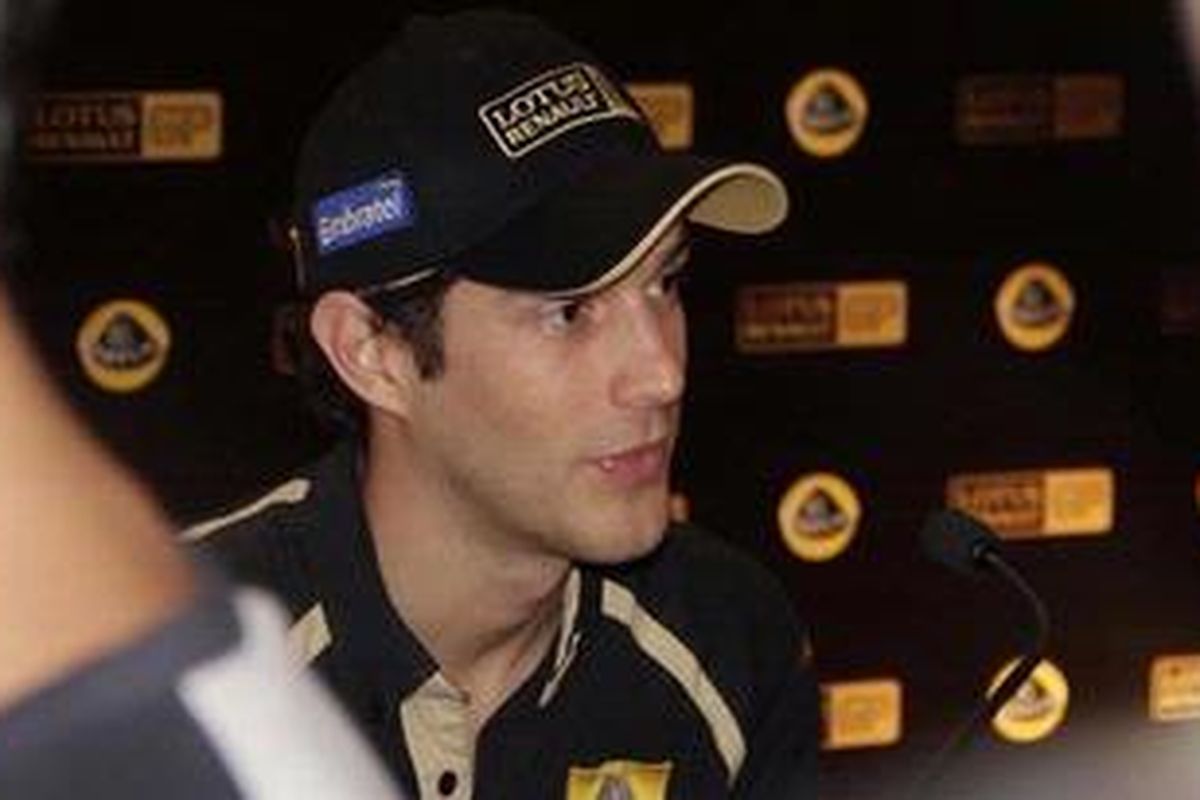 Bruno Senna, ketika masih bertama tim Renault.