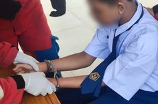 Pelajar SMP di Tanjung Priok Terborgol Saat Bermain “Polisi-polisian” di Sekolah