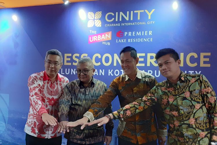 Konferensi pers Cinity di Jakarta, Rabu (1/2/2023)