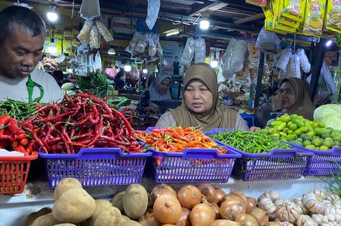 Harga Cabai di Pasar Tomang Barat Makin 
