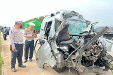 Kecelakaan di Tol Batang-Semarang, Sopir Ceritakan Detik-detik Truknya Ditabrak Minibus: Tiba-tiba Ada Suara 