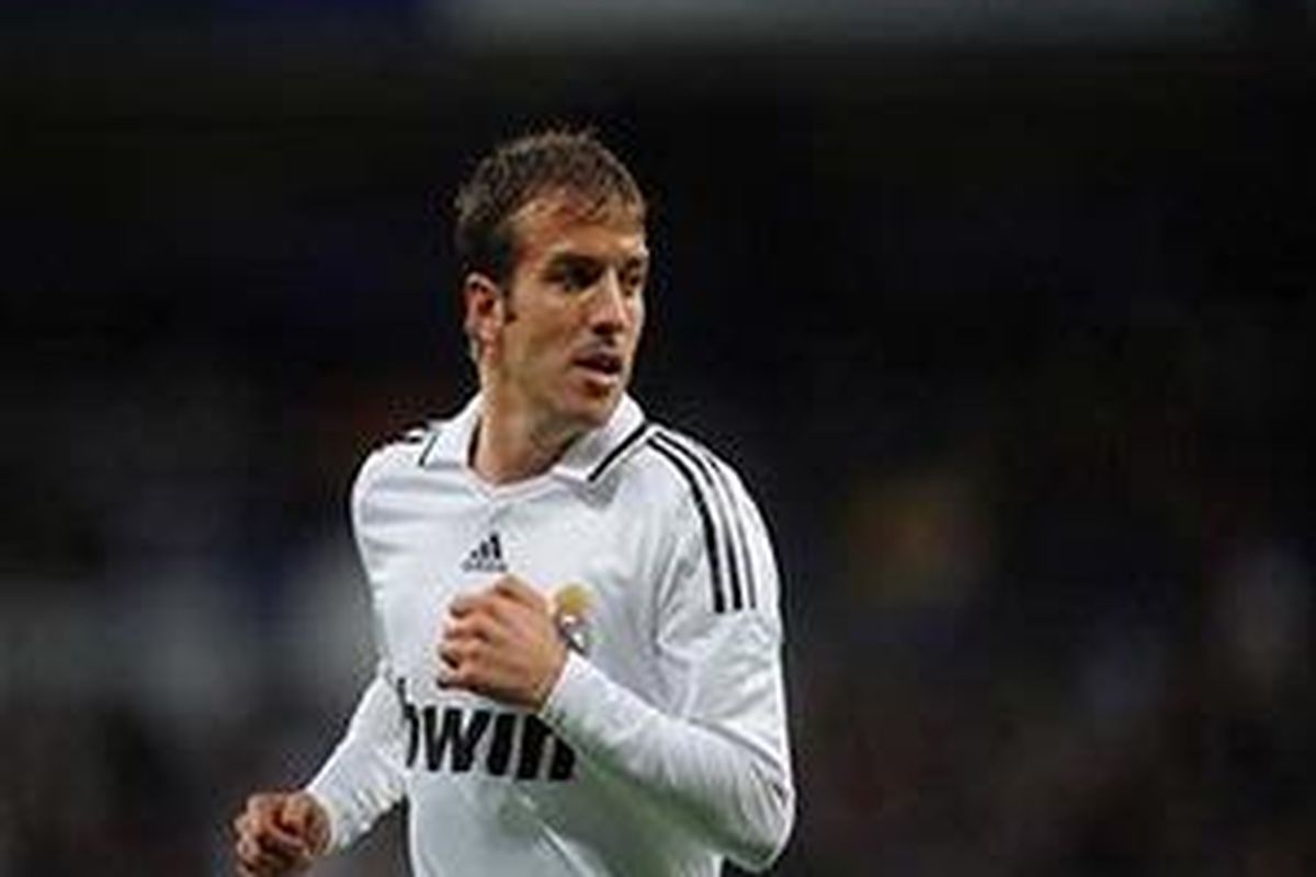 Gelandang Real Madrid, Rafael van der Vaart.