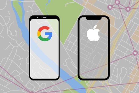 Apple dan Google Larang Penggunaan Data GPS di Aplikasi Lacak Corona