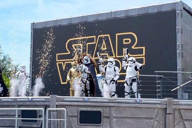 Starwars di Disneyland Paris.