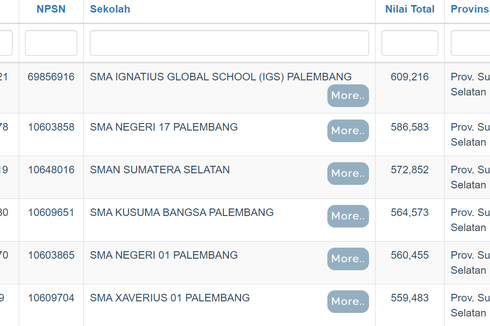 9 SMA Terbaik di Palembang, Referensi Siswa pada 2024