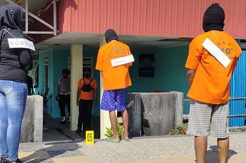 Rekonstruksi Pembunuhan Siswi SMK di Maluku Dijaga 150 Polisi, Tersangka Perankan 52 Adegan