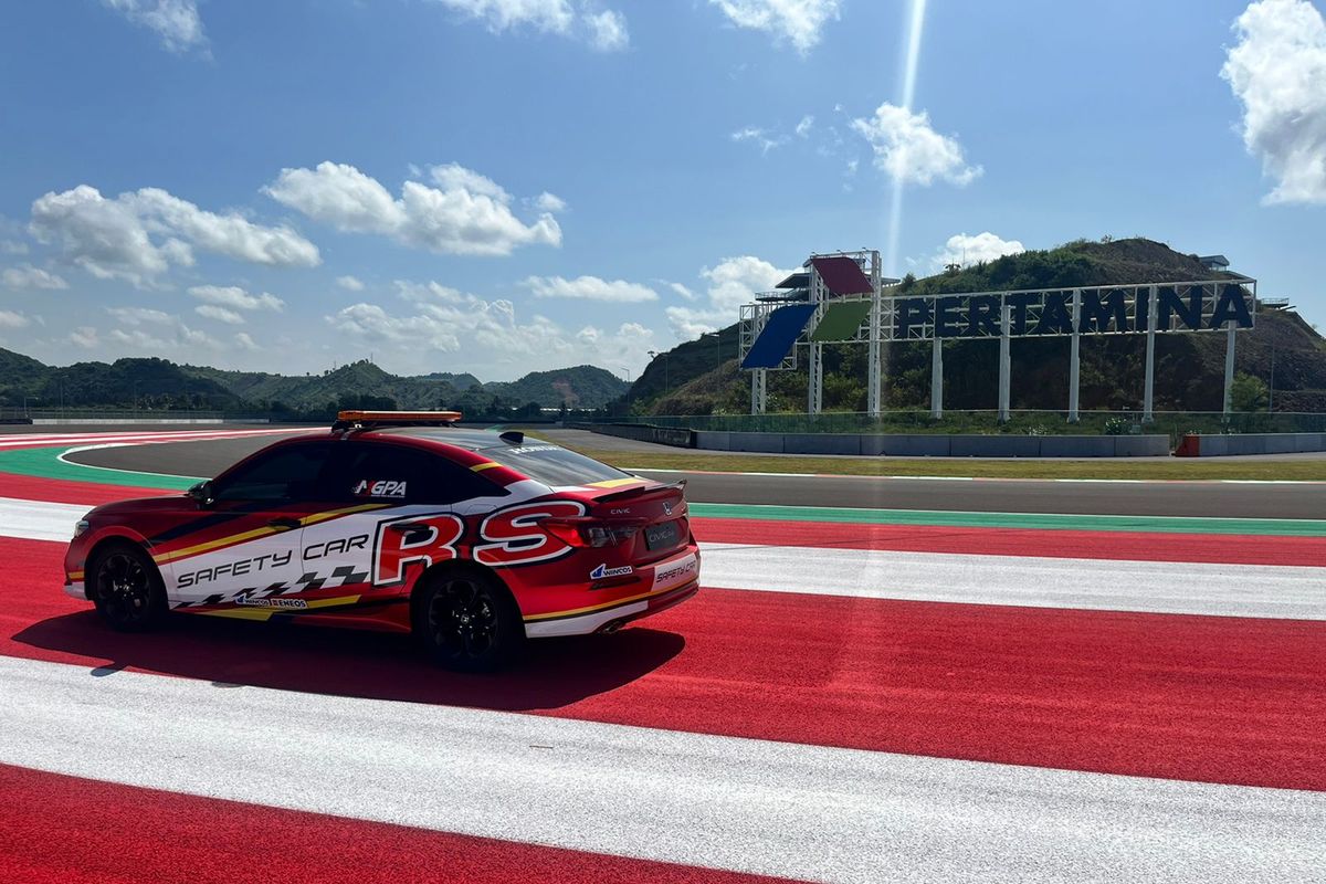 All New Honda Civic RS jadi Safety Car di Mandalika Track Day 2022