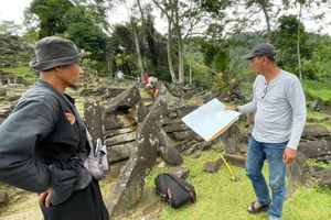 Temuan Baru di Gunung Padang: Tim Peneliti Ungkap Adanya Petroglif