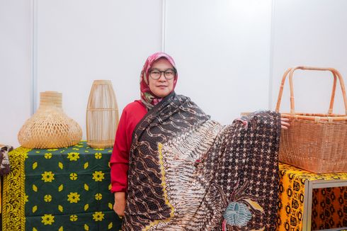 Kiat Sukses Batik Maos Rajasamas Gaet Pembeli di Mancanegara