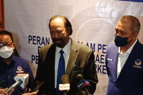 Soal Isu Perombakan Kabinet, Surya Paloh: Enggak Terlalu Penting, untuk Apa 