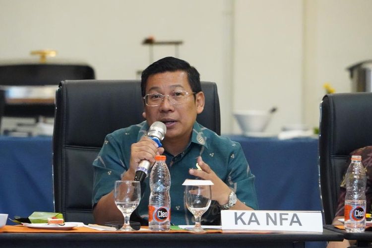 Kepala Badan Pangan Nasional (Bapanas) Arief Prasetyo saat menghadiri pertemuan
