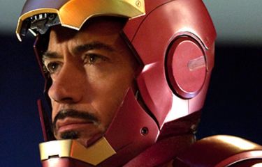 Robert Downey Jr saat berperan sebagai Iron Man.