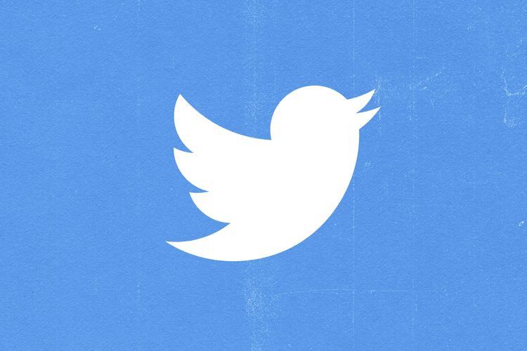 Ilustrasi logo Twitter