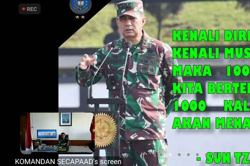 Simak 3 Kunci Sukses Secapa TNI AD dari Kluster Covid Jadi Nol Kasus