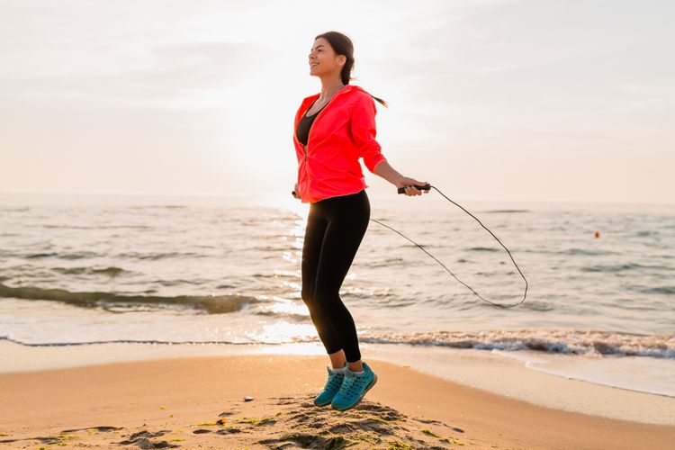 Penyebab badan kurus juga bisa karena banyak melakukan aktivitas fisik.