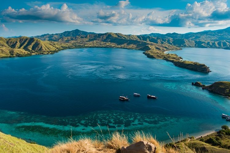 Gili Lawa in Komodo National Park in Indonesia's East Nusa Tenggara. 